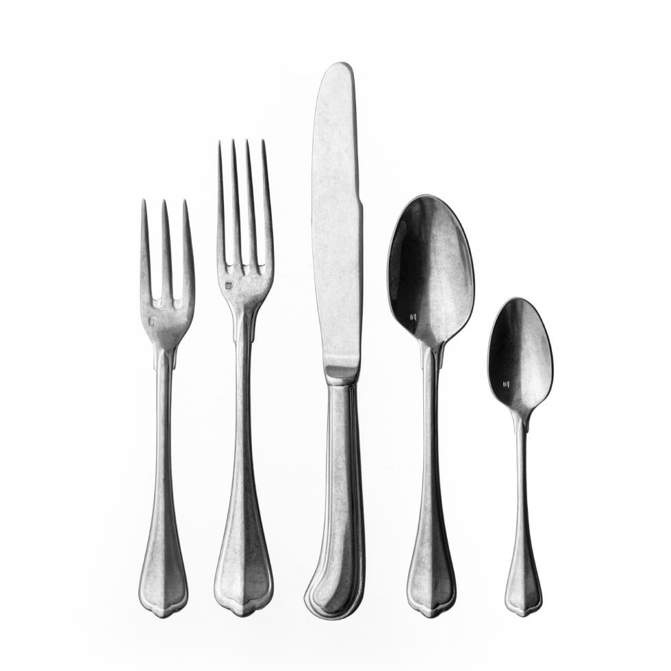 pewter-flatware